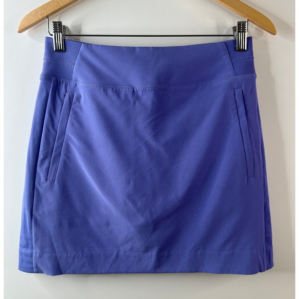 Athleta Skort Womens 4 Purple Brooklyn Sporty Golf Tennis Mini Athletic Travel - Picture 2 of 16